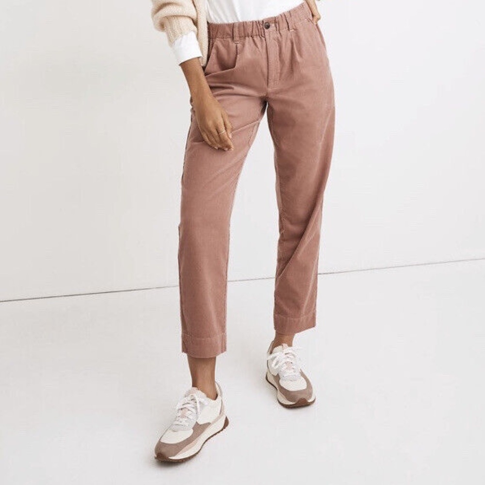 Madewell Blush Corduroy Pants